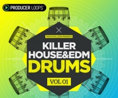 Producer Loops Killer House and EDM Drums Vol 1 MULTiFORMATزĵһ