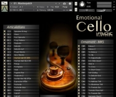 дBest Service Emotional Cello v1.5 KONTAKT